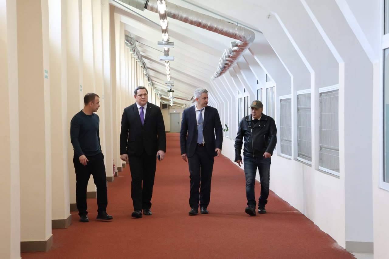 Рабочий визит заместителя министра физической культуры и спорта Краснодарского края