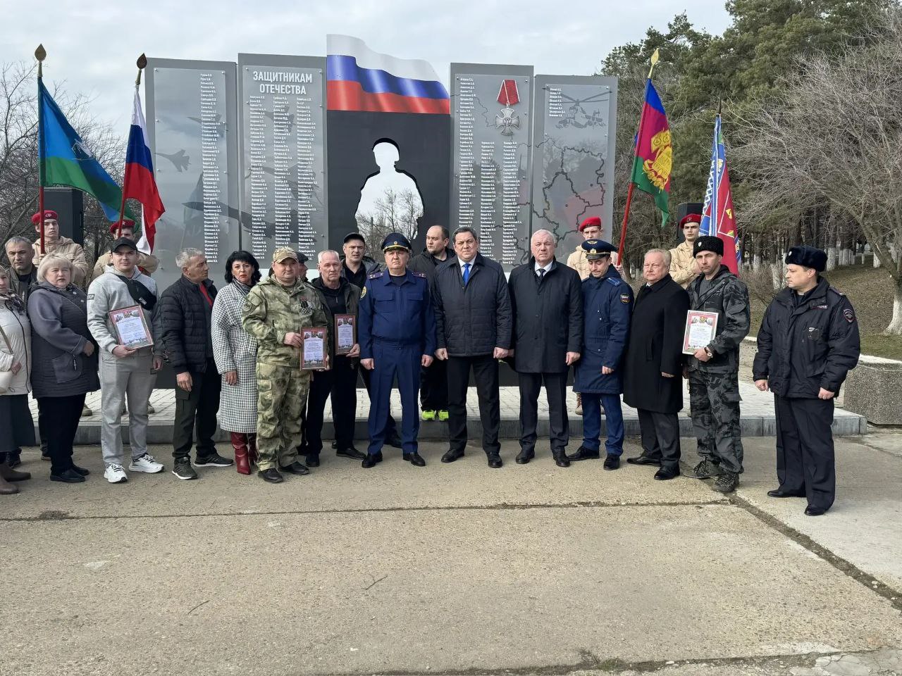 Завершена реконструкция памятного знака, посвящённого Героям специальной военной операции