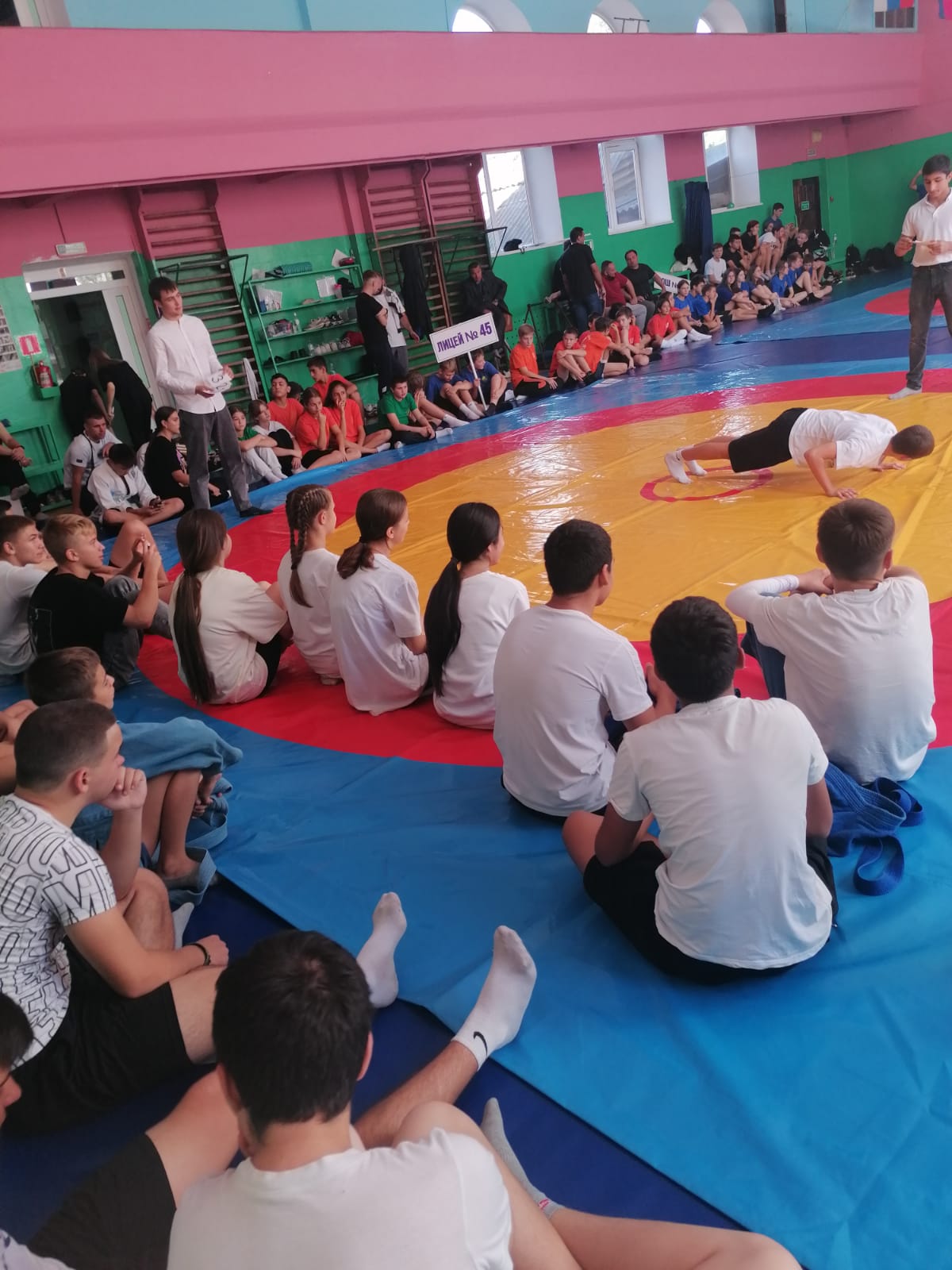 Состоялся муниципальный этап краевых соревнований среди школьников по самбо