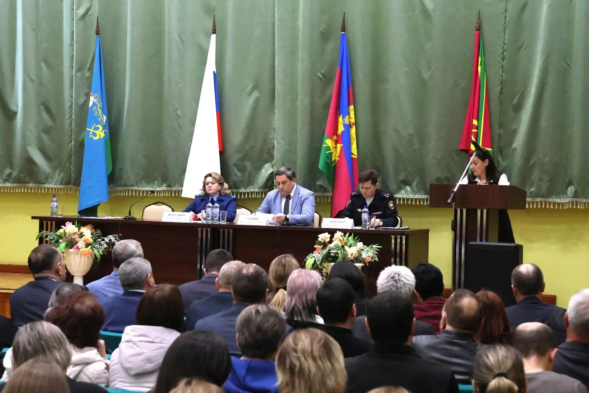 Очередное заседание муниципальной антитеррористической комиссии Кавказского района