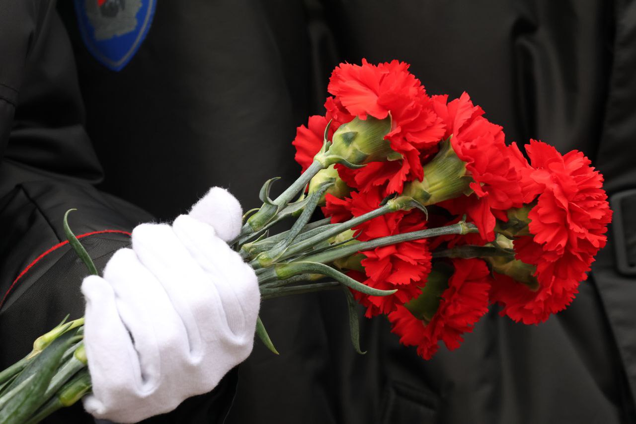 Открытие Аллеи памяти на территории Кропоткинского казачьего кадетского корпуса