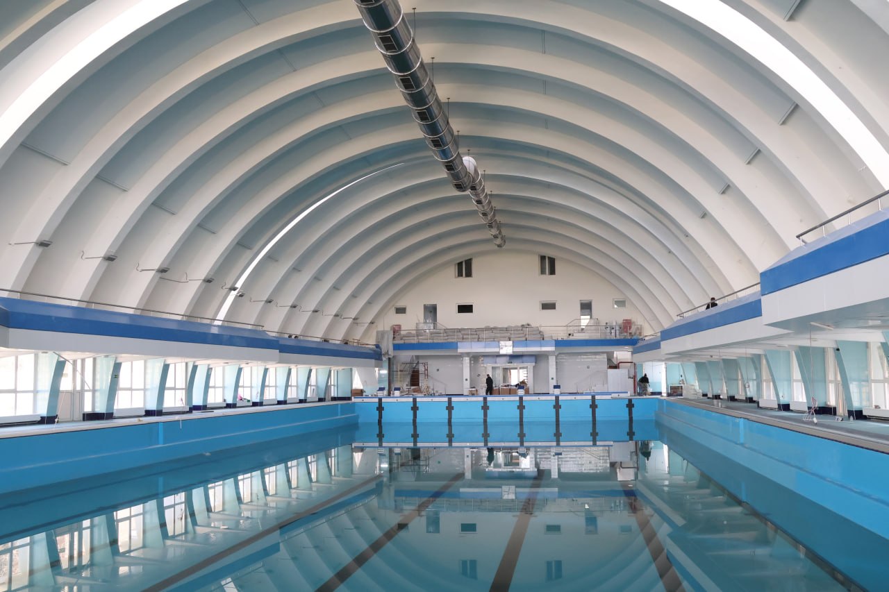 Ход работ по капитальному ремонту бассейна «Буревестник»