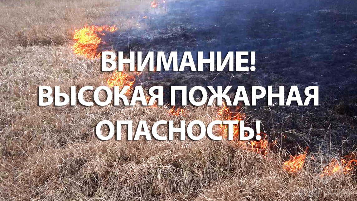 30 и 31 мая ожидается высокая пожароопасность 4 класса