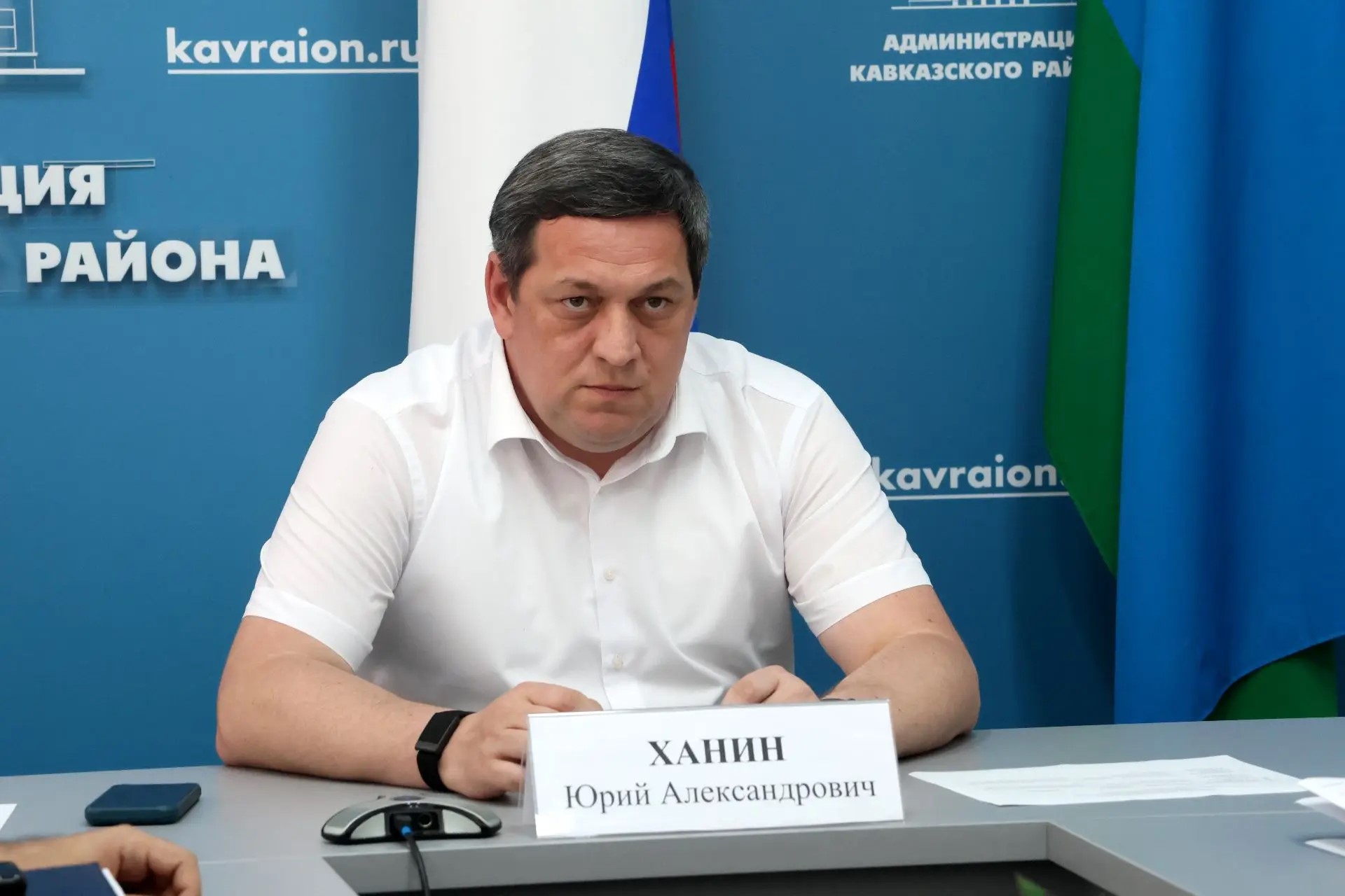 Очередной личный прием граждан главой Кавказского района