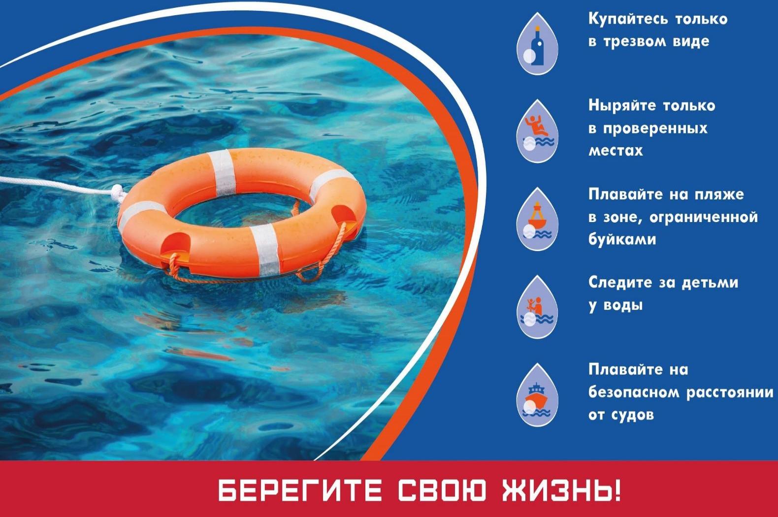 О правилах поведения на водных объектах 