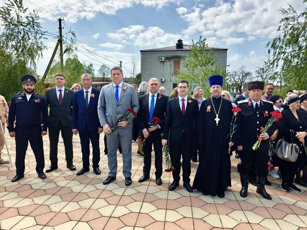 В канун Дня Победы в Кавказском районе открыт еще один мемориал землякам – участникам СВО