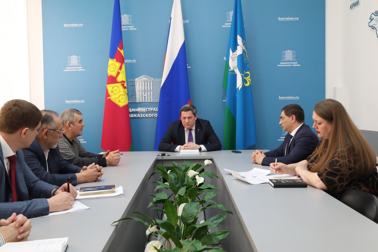 Встреча с представителями этнических общин, проживающих на территории Кавказского района