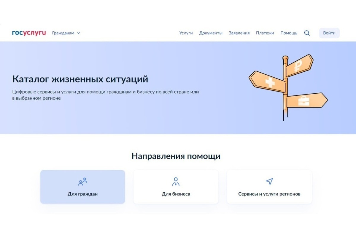 В прошлом году сервисами "жизненные ситуации" на Госуслугах воспользовался каждый пятый житель Кубани